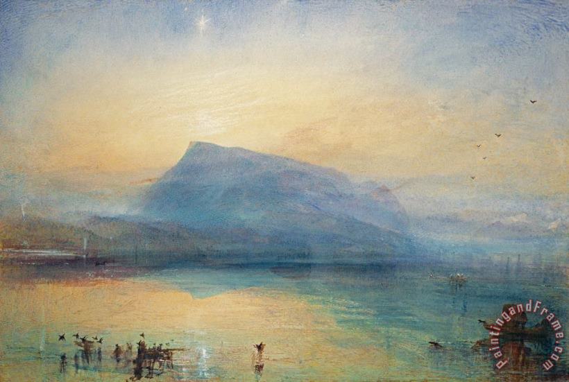 Joseph Mallord William Turner Sunrise Art Painting