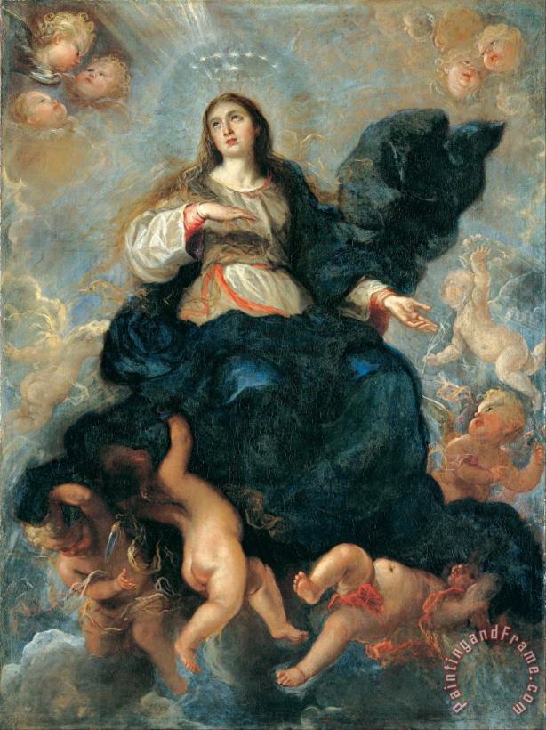 Juan Carreno de Miranda The Assumption of The Virgin Art Painting