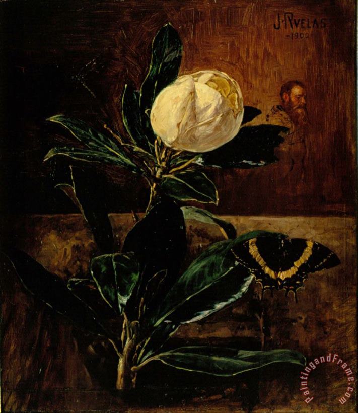 Julio Ruelas The Magnolia Art Painting
