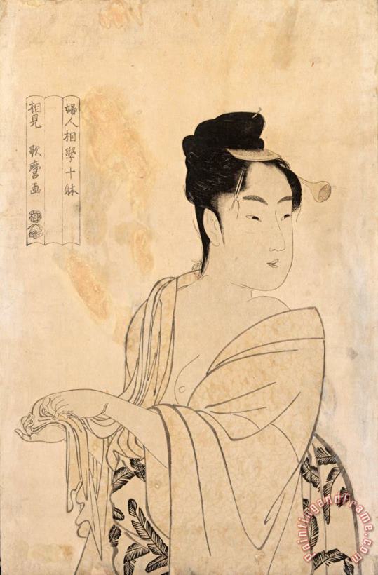 Kitagawa Utamaro Untitled 2 Art Print