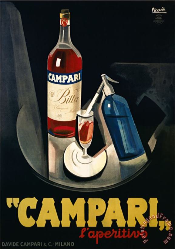 Leonetto Cappiello Marcello Nizzoli Campari Art Print