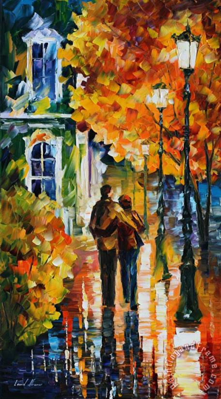 Leonid Afremov After The Date Art Painting