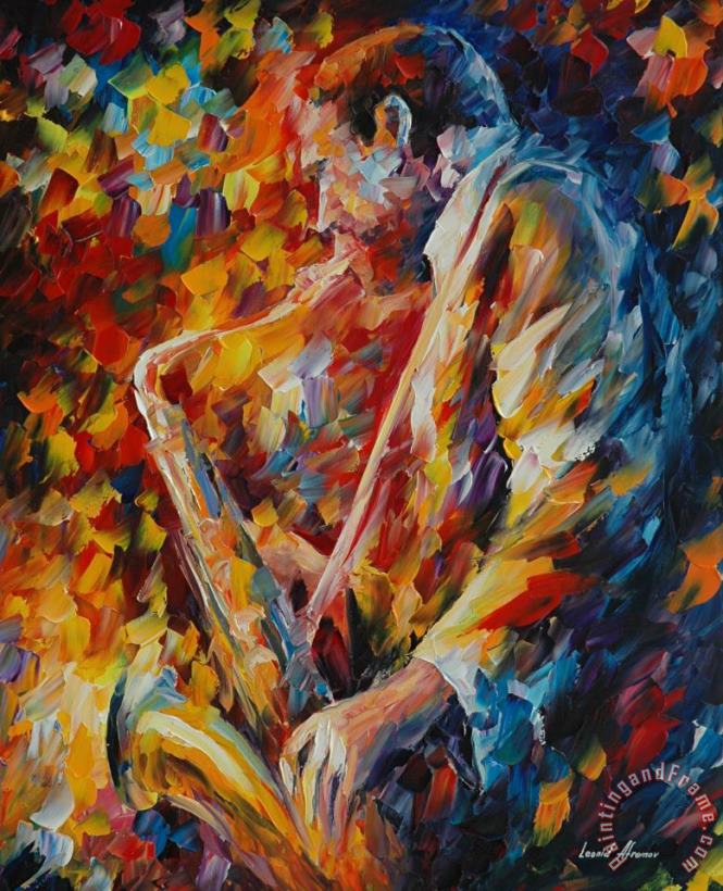 Leonid Afremov John Coltrane Art Painting