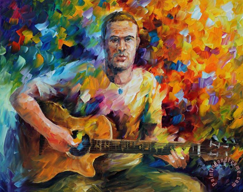 Leonid Afremov Musician Art Painting