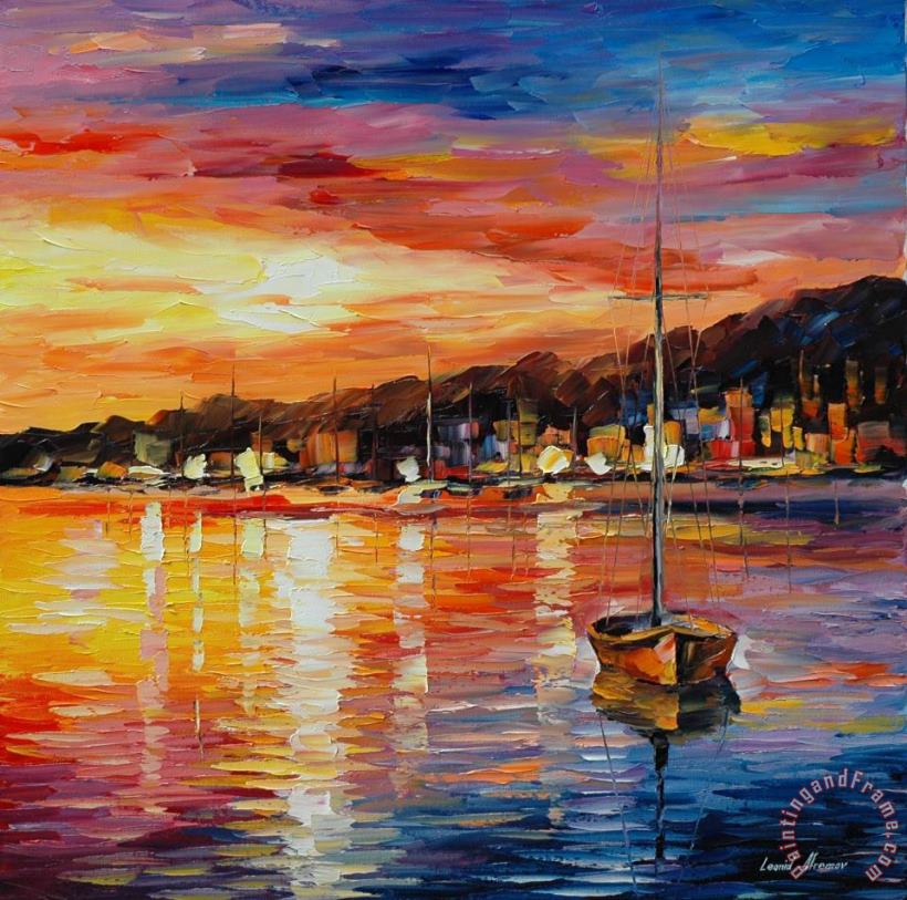 Leonid Afremov Sunrise Art Painting