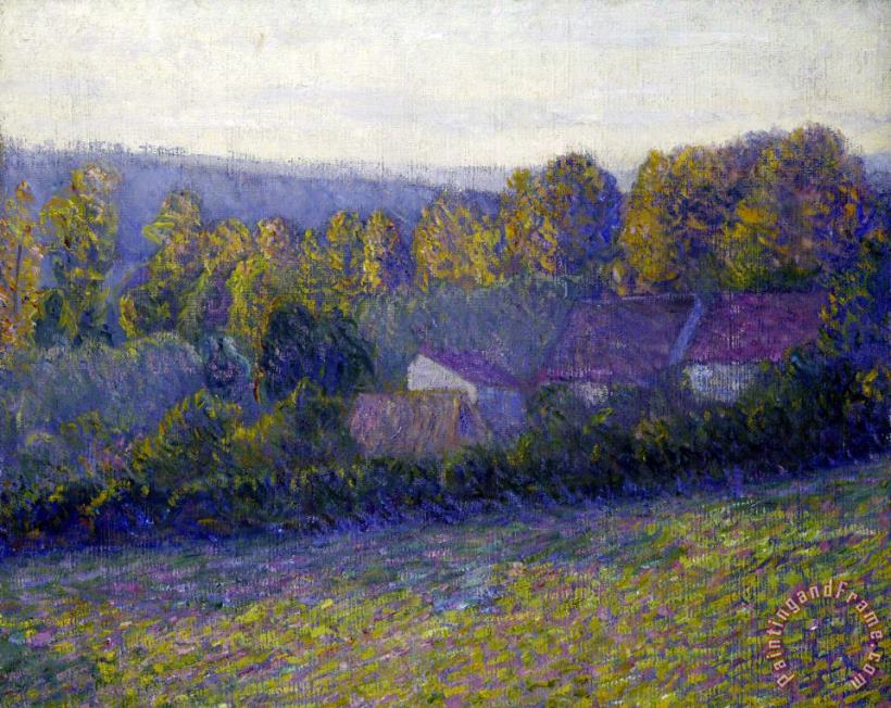 Lilla Cabot Perry Autumn Afternoon, Giverny, Undated Art Print