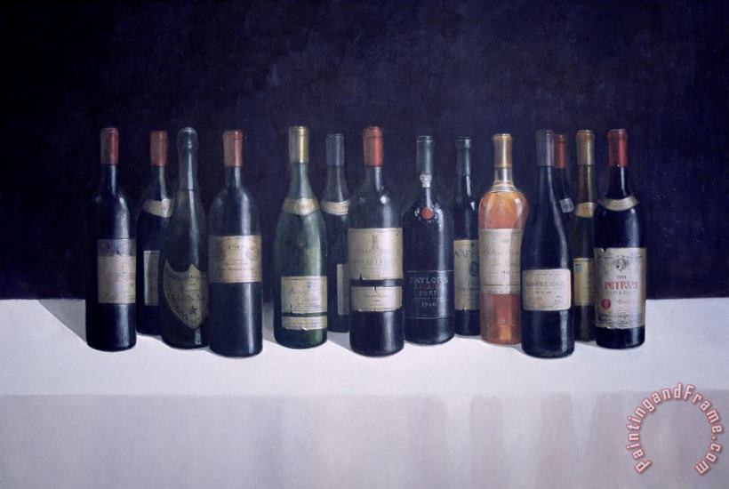 Lincoln Seligman Winescape Art Print