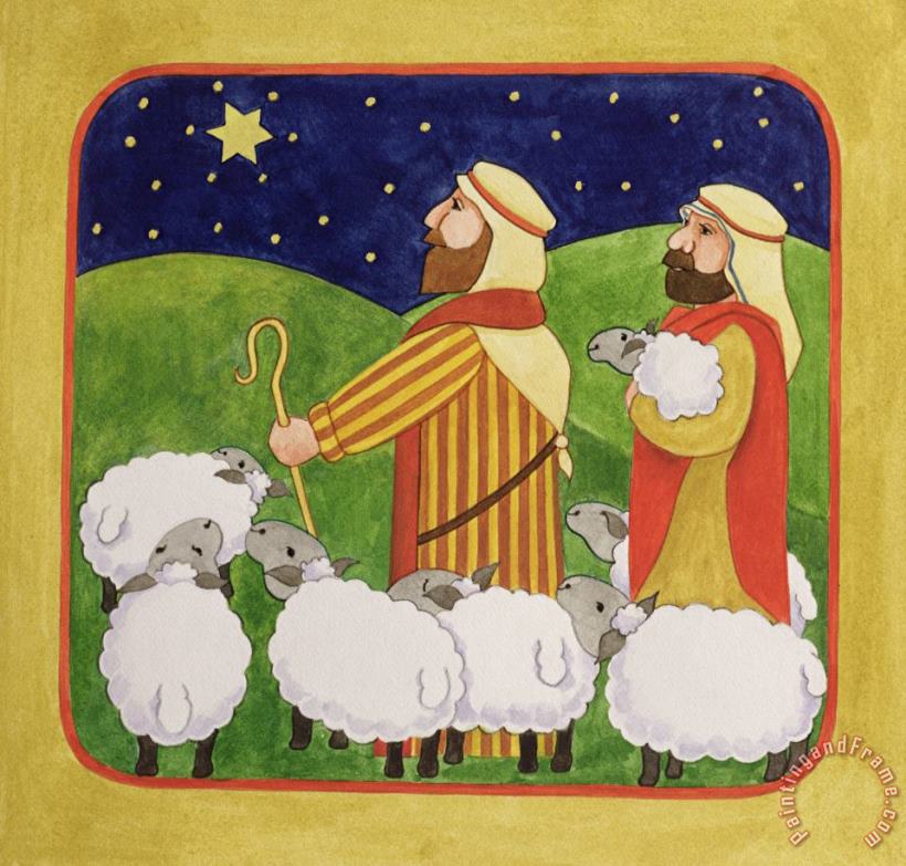 Linda Benton The Shepherds Art Print