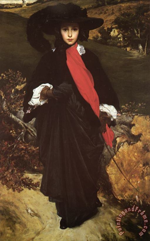Lord Frederick Leighton May Sartoris Art Painting
