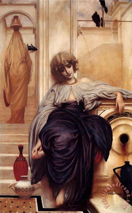 Songs Without Words painting - Lord Frederick Leighton Songs Without Words Art Print
