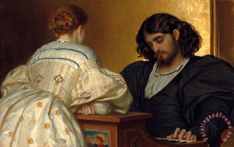 Lord Frederick Leighton The Golden Hours Art Painting