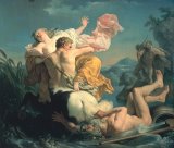 Louis Jean Francois Lagrenee - The Abduction of Deianeira by the Centaur Nessus painting