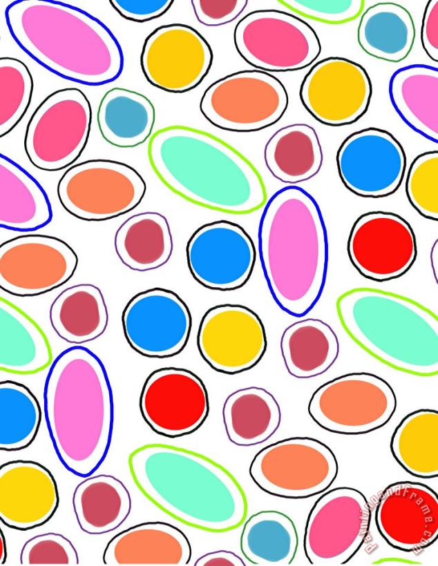 Louisa Knight Candy Spots Art Painting