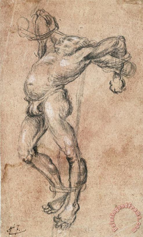 Lucas Cranach the Elder Crucifix Drawing Art Painting