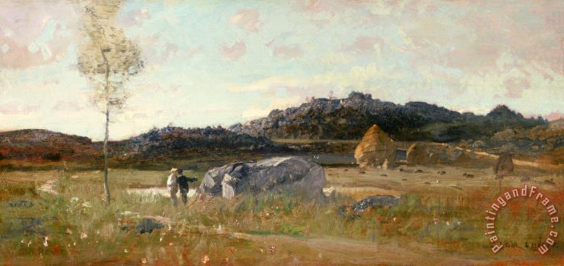 Luigi Loir Summer Landscape Art Print