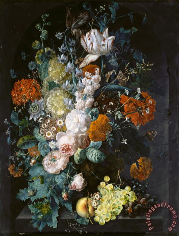 Margareta Haverman A Vase of Flowers Art Painting
