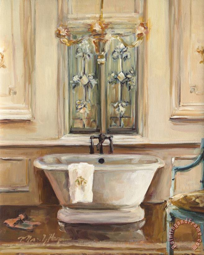 Marilyn Hageman Classical Bath III Art Painting