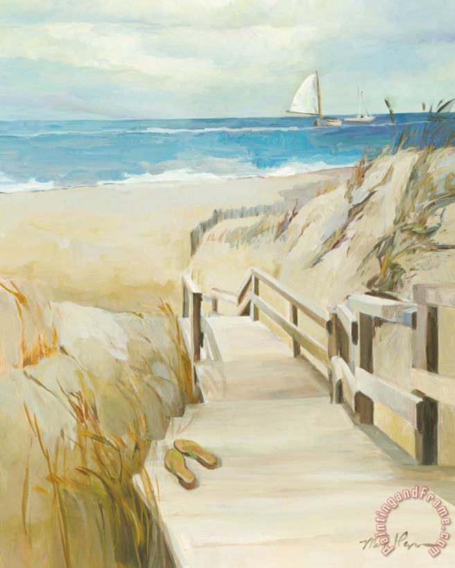 Marilyn Hageman Coastal Escape Art Print