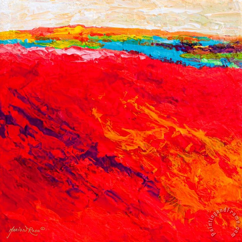 Marion Rose Abstract Landscape 4 Art Painting For Sale