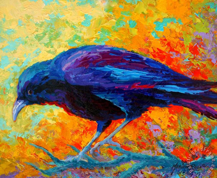 Marion Rose Crow III Art Painting