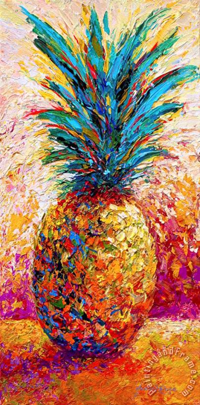 Marion Rose Pineapple Expression Art Print