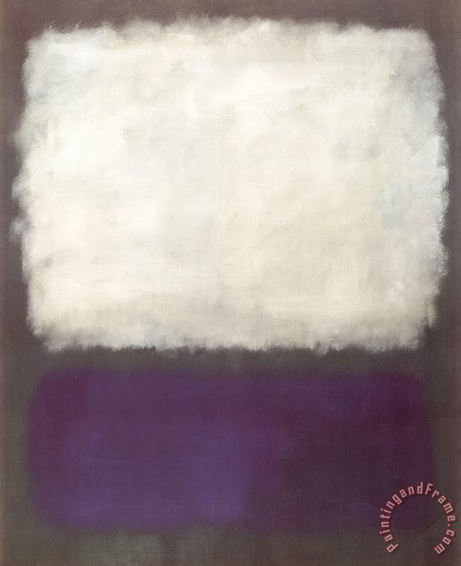 Mark Rothko Blue And Grey C 1962 Art Print
