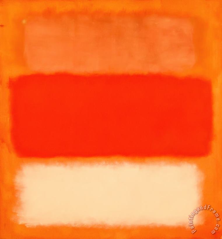 Mark Rothko Rothko in Orange Art Print