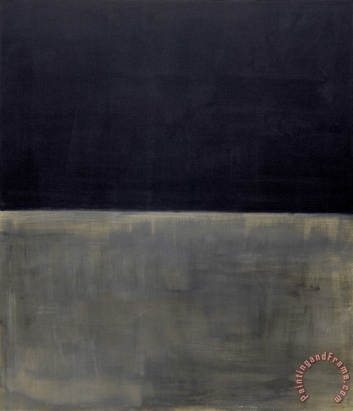 Mark Rothko Untitled (black on Gray) Art Print