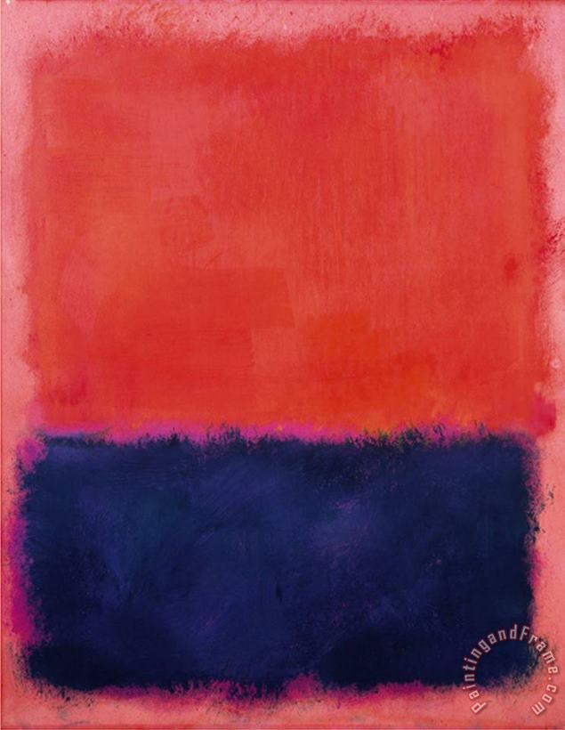 Mark Rothko Untitled 1960 61 Art Painting
