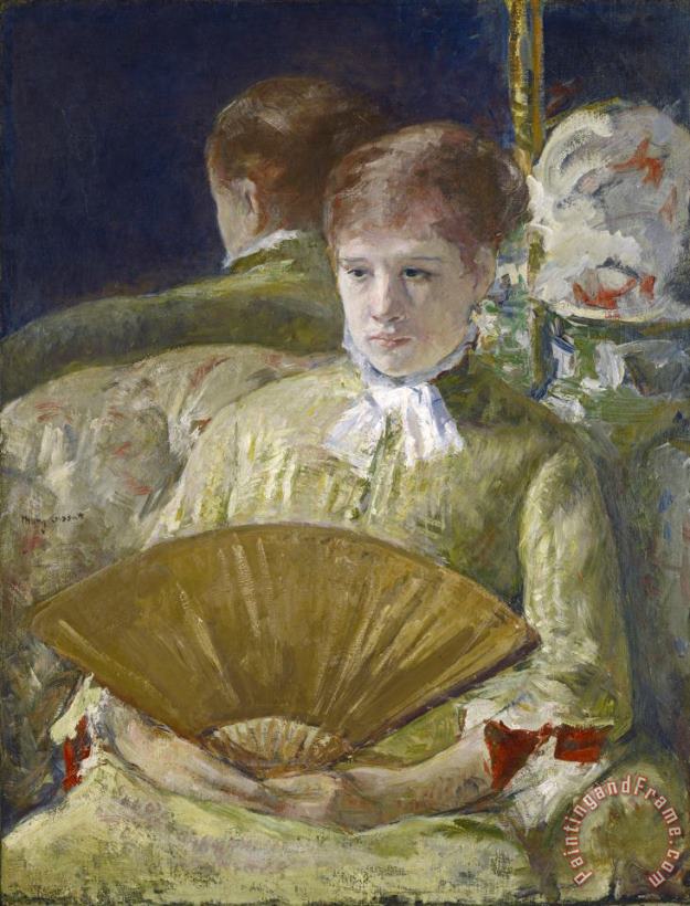 Mary Cassatt Miss Mary Ellison Art Painting