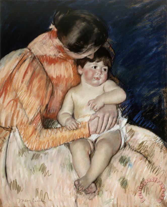 Mary Cassatt Mother And Child Art Print