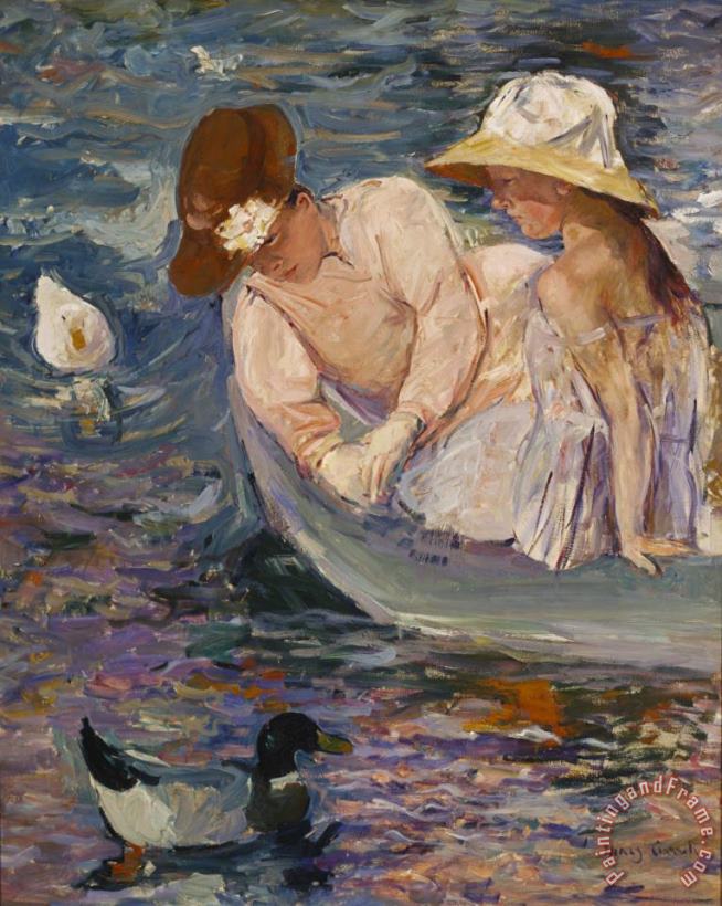 Mary Cassatt Summertime Art Painting