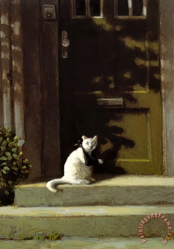 Michael Sowa The Broken Paw painting - The Broken Paw print for sale