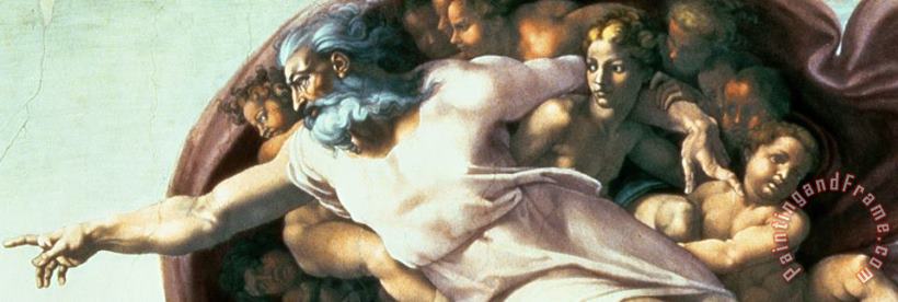 Michelangelo Buonarroti Sistine Chapel Ceiling Creation Of Adam