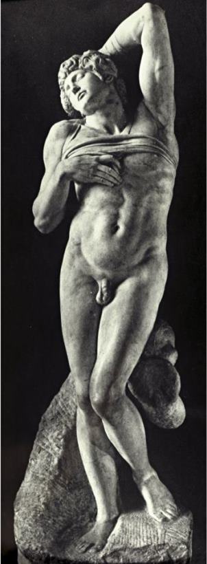 Michelangelo Buonarroti The Dying Captive Art Painting