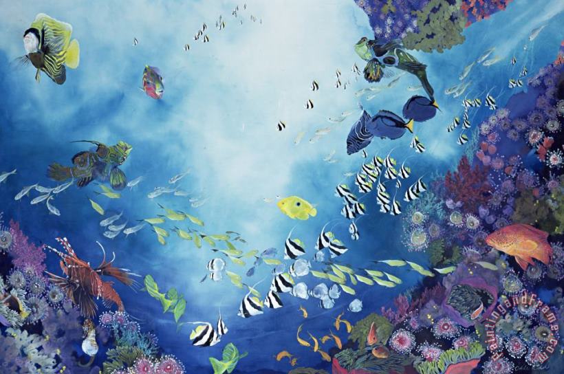 Odile Kidd Underwater World III Art Print
