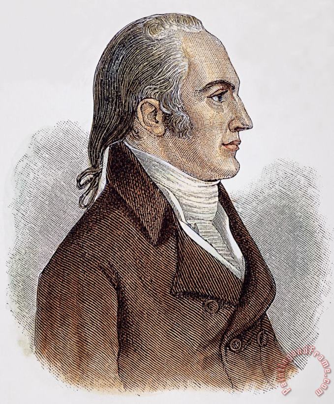Aaron Burr (1756-1836) painting - Others Aaron Burr (1756-1836) Art Print