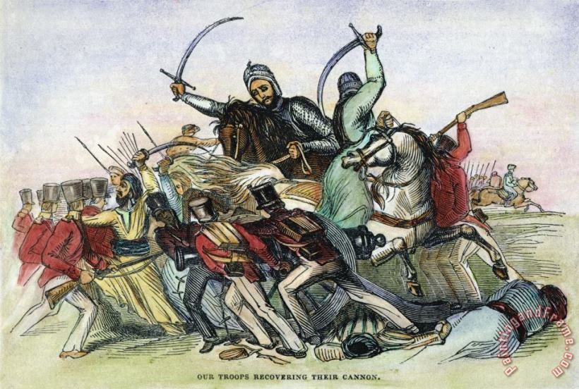 Afghan War, 1842 painting - Others Afghan War, 1842 Art Print