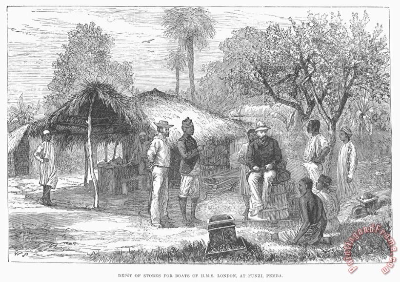 Others Africa: Colonial Depot Art Painting