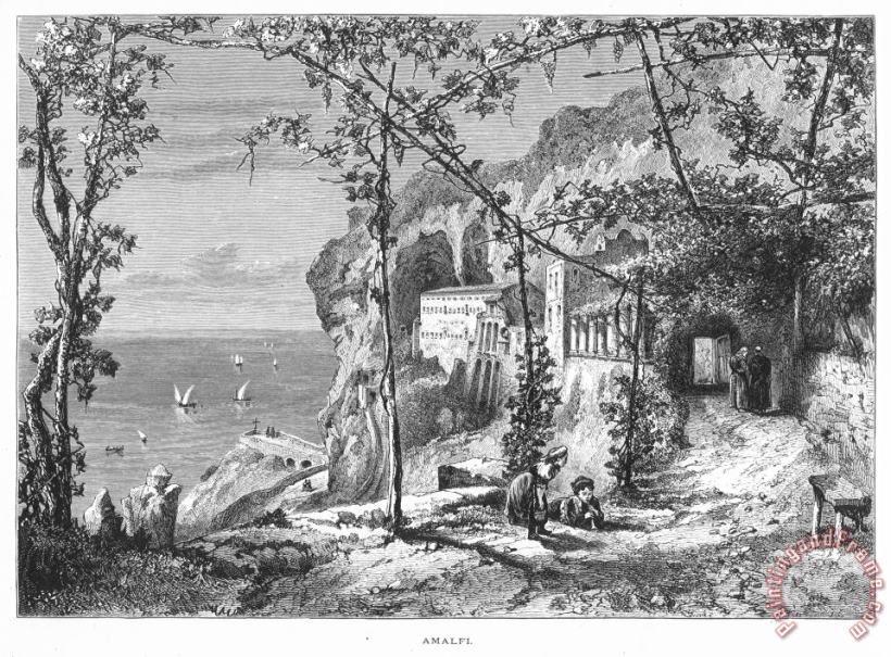 Others Amalfi, Italy Art Print