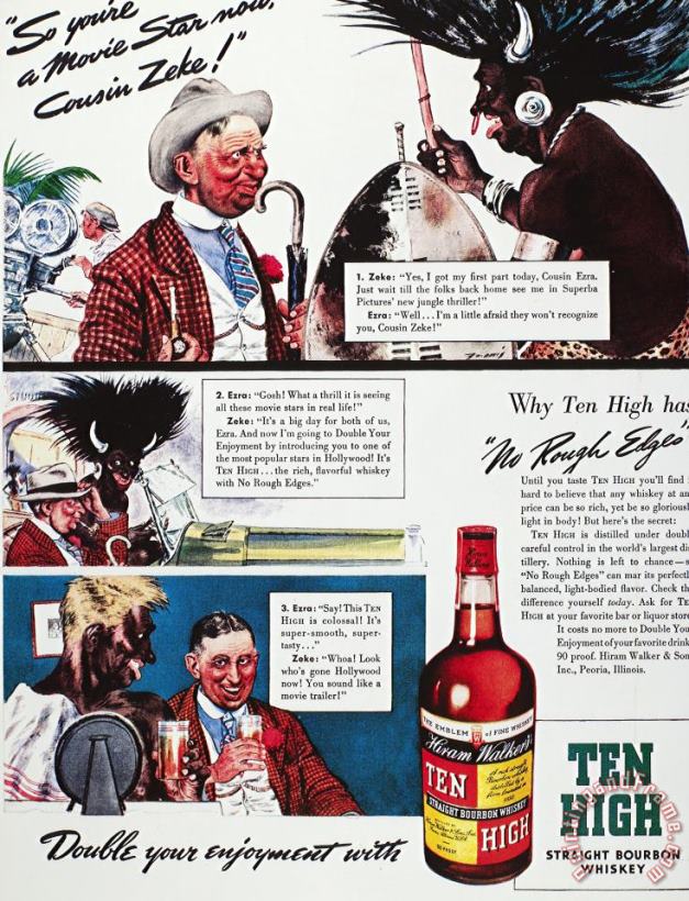 Others American Whiskey Ad, 1939 Art Print
