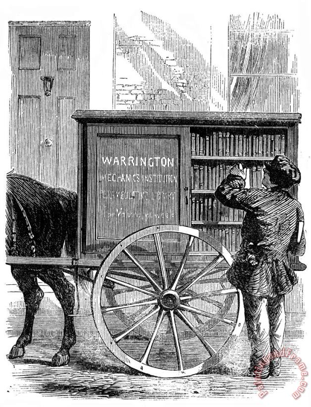 Others Bookmobile, 1860 Art Print