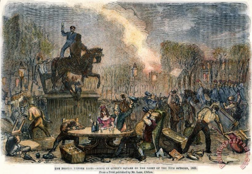 Others Bristol: Reform Riot, 1831 Art Print