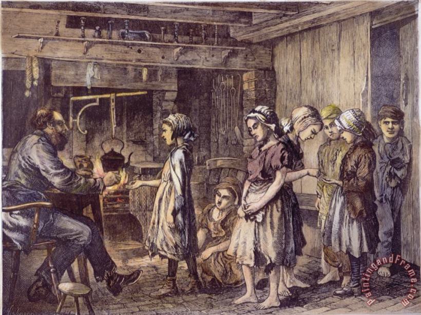 Others Child Labor, 1871 Art Print