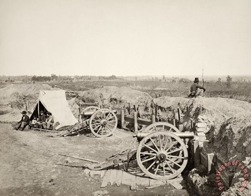 Civil War: Atlanta, 1864 painting - Others Civil War: Atlanta, 1864 Art Print