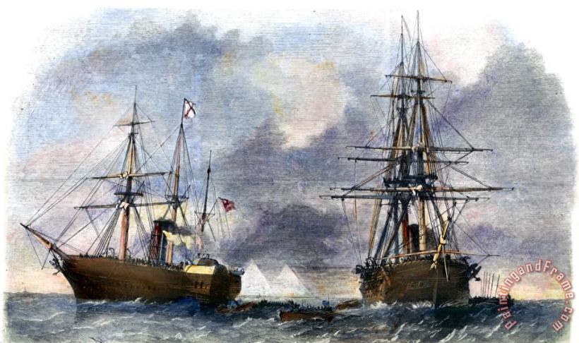 Others Civil War: Trent Affair, 1861 Art Painting