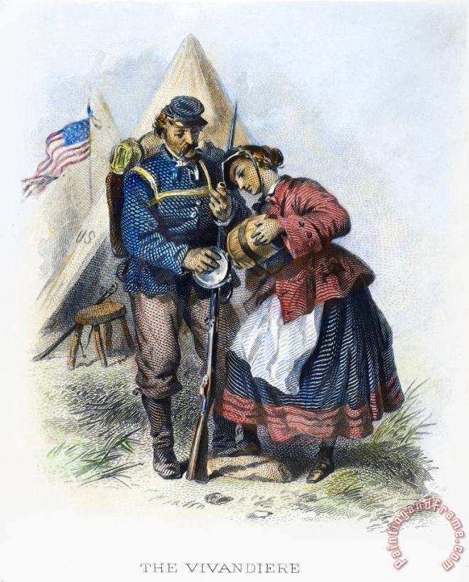 Civil War: Union Soldier painting - Others Civil War: Union Soldier Art Print