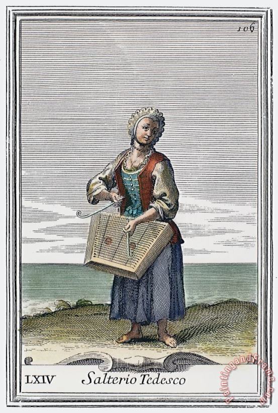 Others Dulcimer, 1723 Art Painting
