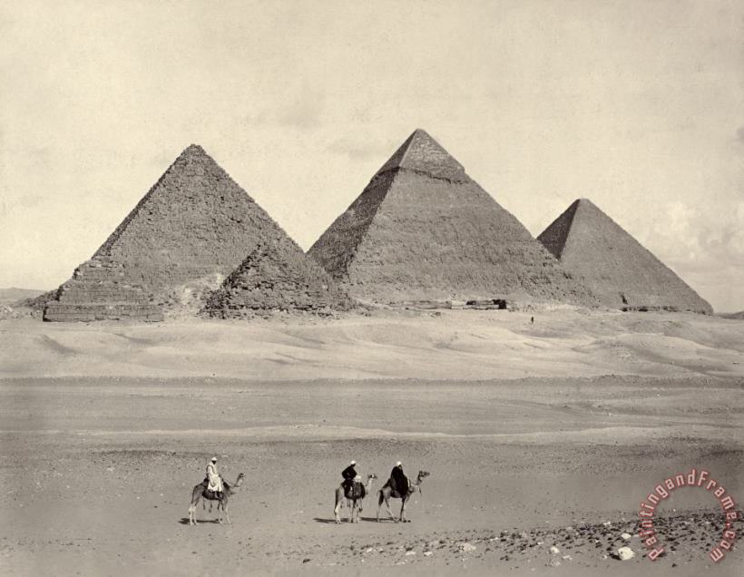 Others Egypt: Pyramids At Giza Art Painting