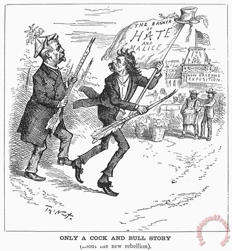 Others Election Cartoon, 1884 Art Print